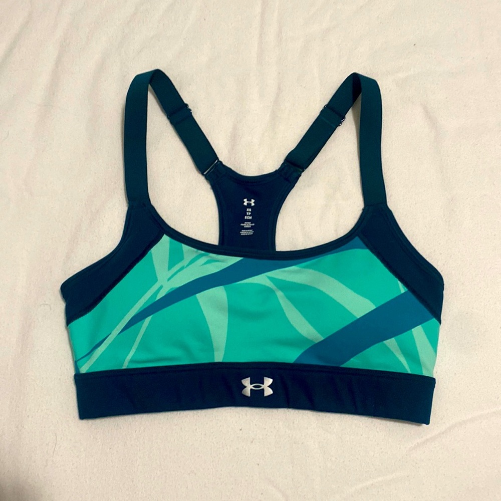 Under Armour Sport Bra Athletic Yoga Workout Size XS - Picture 1 of 3